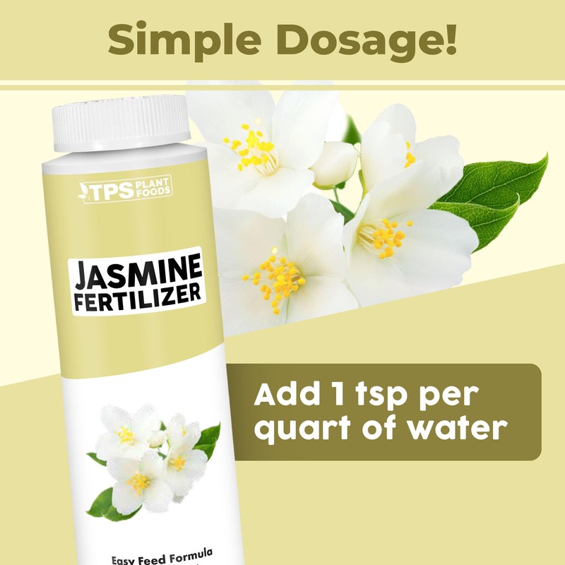 TPS NUTRIENTS Jasmine Fertilizer for All Flowering Jasmine Shrubs and