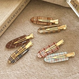 DIY Hairpin & Hair Accessory Making Supplies cd93 Mei Hong Ring Pattern Seamless Clip 200ea