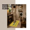 Funny Butter Kitchen Mat, Retro Baking Theme Door Mat for