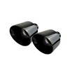 2.5" to 4" NETAMI Exhaust Tip Stainless Steel Double Wall