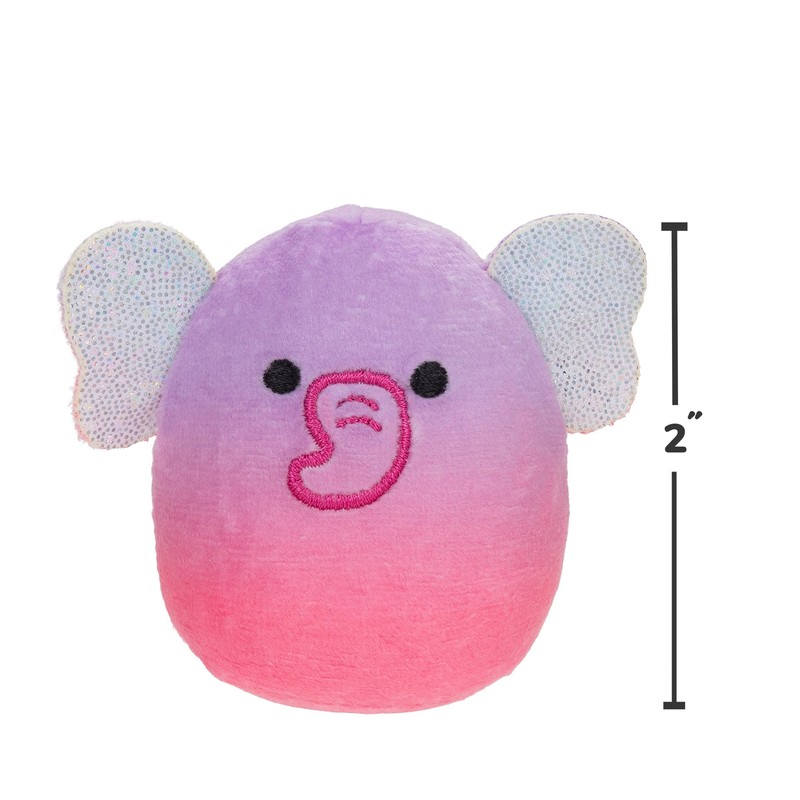 Squishville SQM0508 Safari Squad, Super Soft Mini Squishmallows, 5 cm
