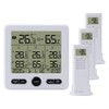 Aswalling Digital Thermometer Hygrometer Indoor Outdoor Indoor Outdoor Temperature Humidity