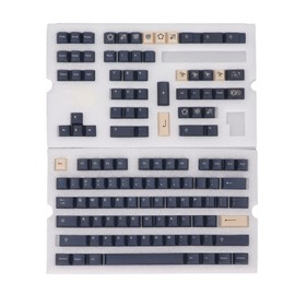 Mechanical Keyboard Keycap 128 Key PBT Keycap Set Contrasting Colors Style for DIY Replacement Keyboard Accessories Stargazing