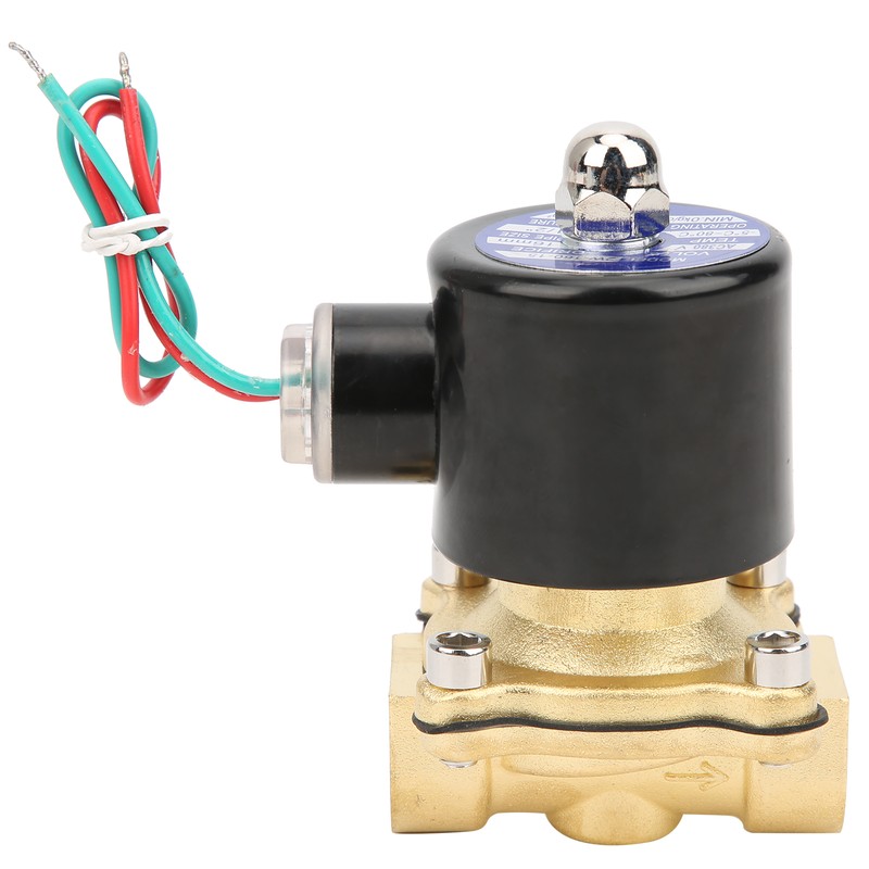 G1/2 Inch Brass Solenoid Valve Water Pressure Normal Closed Direct