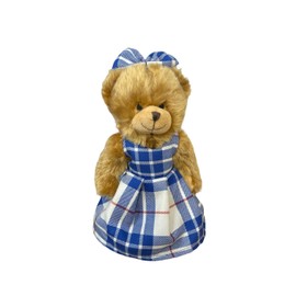 Kilts Wi Hae Ronnie Hek Blue Scottish Highland Country Dancing Bella Teddy Bear