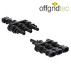 Offgridtec Offgridtec 3-Fach Abzweigbuchsen T-Stecker Solarstecker, Parallelschaltung fr bis zu