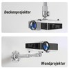 YedZen Projector Mount Ceiling, Universal Wall Mount Projector Ceiling Mount