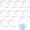 Portable Clear Pacifier Holders, Container, Storage Holder & Cover Cases
