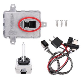 Loddery Xenon HID Headlight Ballast Control Module w/ D1S Bulb Compatible for 08-17 AL 130732926301