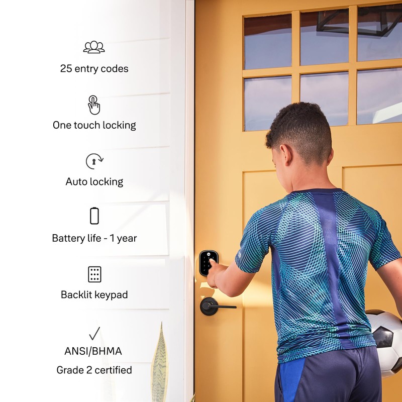 Yale Security Keyless Entry Touchscreen Deadbolt - Unlock Using Your