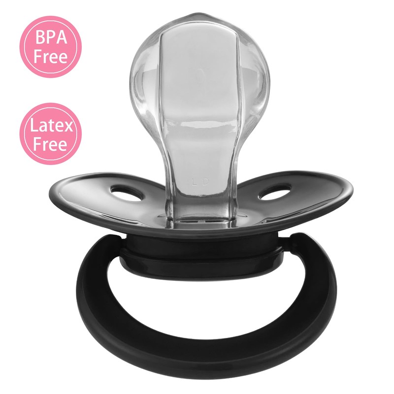 Somniumnight Adult Sized Pacifier Bigshield : Replacement Silicone Paci Big