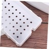 Healvian Transparent Lid Sterilizer Box for Nail Art Tools Durable