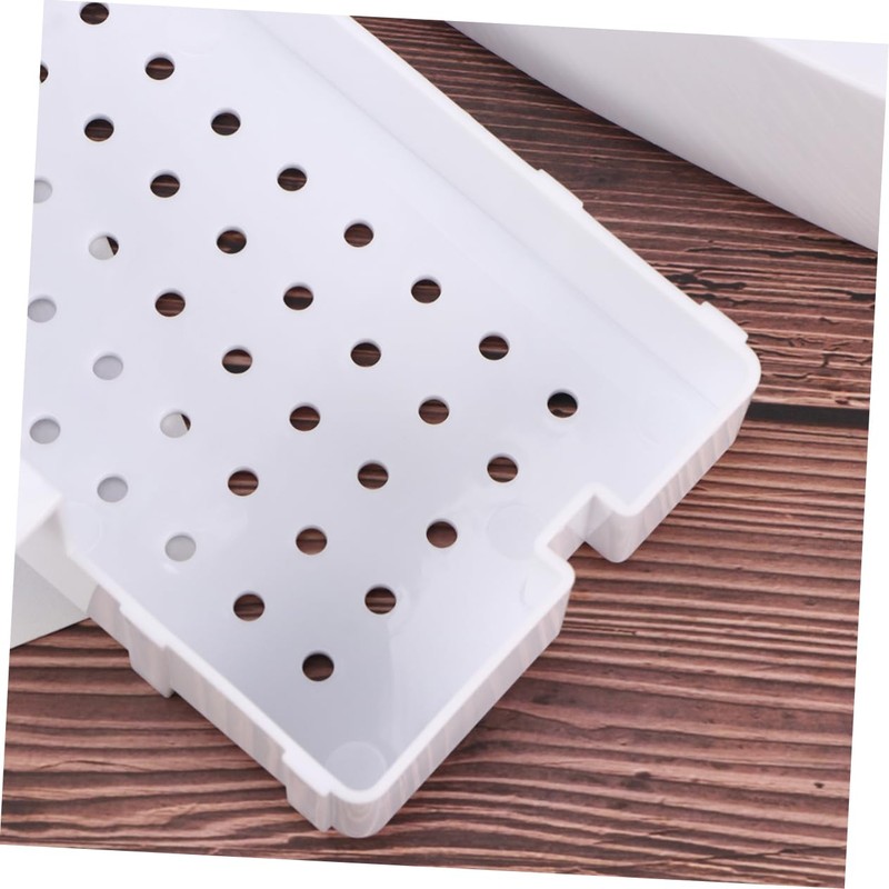 Healvian Transparent Lid Sterilizer Box for Nail Art Tools Durable
