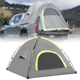 GOTIDY Pickup Truck Bed Camping Tent Truck Bed Tent 5.8' for 2 Person,Truck Tent for Toyota, Tundra, Truck Camper PU2000mm Double Layer for 2 Person, Portable Truck Bed Tent with Rainfly