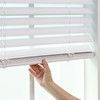 DEZ FURNISHINGS 2" Cordless Flat Slat Venetian Blind, 21" W