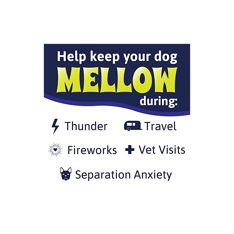 Mellow Shirt Dog Anxiety Calming Wrap, X-Small