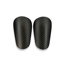 Carbon Fiber Mini Shin Guards (3-4 Day Shipping) Mini Shin Pads - Model: Mini Shin Guards, Size: Large