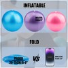 Mini Pilates Balls 9 Inches Small Exercise Ball Anti-Burst Non-Slip