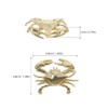 Cabilock Brass Crab Door Handle - Unique Nautical Drawer Pulls