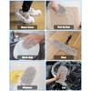 WellMall 8 Pcs Mop Slippers Socks Floor Cleaning,Microfiber Shoe Covers