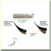 Luxorika 9mm Softest Ellipse Flat eyelash extension 20 D curl