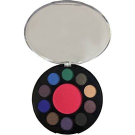 VERGE Trending Eyeshadow Kit With Blush 03|15 gram -Multicolor