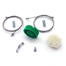 VIP KROM Window Regulator Repair Kit Clips Rear Compatible with Right or Left Door 1247300346 E200 E220 E280 E300 E36 AMG E500 AMG E220 CDI E300 CDI