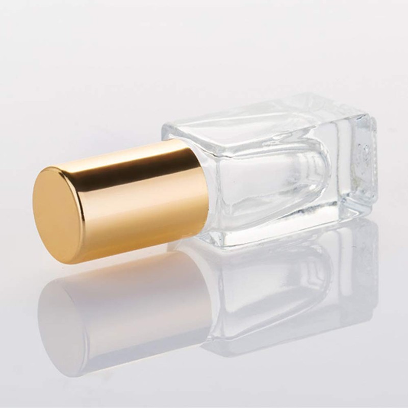 3ml Square Glass Roller Bottle For Essential Oils,Mini Glass Bottles