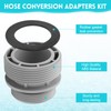 Plunger Valve for Intex Pool, 38mm Plunger Valves Connection Kit