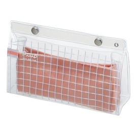 Kokuyo F-VBF241-6 Tool Pen Case, Flat Type, Pink Terracotta, Set of 3