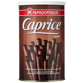 Papadopoulos Caprice Dark Chocolate Wafers, 250g
