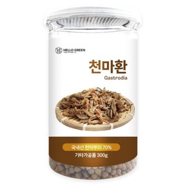 (헬로우 그린)헬로우그린 국산 무주 천마환 300g(통) Hello Green Korean Mujoo Cheonma Hwan 300g (Container)