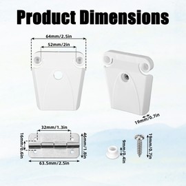 Cooler Hinge and Latch Replacement Parts for Igloo