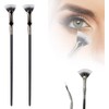 Folding Angle Scalloped Lash Brush, Cepillo de Pestañas en Forma