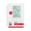 Staples 5-1/2-Inch x 8-1/2-Inch Sheet Protectors Clear 25/Pack