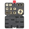 11Pcs Brass Router Template Guides Set for Dovetailing, Hinge Routing,