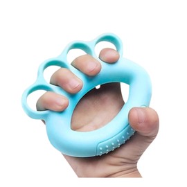 Hand Grips, Grip Strength Training, 6 Levels of Strength, Finger Training, Rehabilitation, Children, Adults, Seniors, Stress Relief, Compact, Unisex (Mint Green: 20 LB (Approx. 20 lbs)