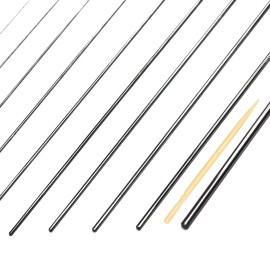 156 Pcs 40 cm Straight Stainless Steel Spring Wire Spring Assortment Stainless