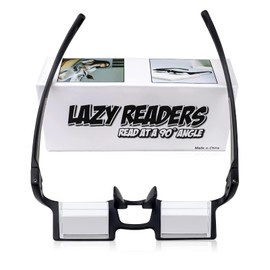 okcsc Lazy Reading Glasses Light Thinner Horizontal HD Glasses for Lying Down to Watch TV/Mobile Reading Books 90°Angle Prism Lazy Readers Glasses