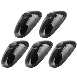 cciyu 5pcs Smoke Lens Roof Cab Marker Lights Clearane LED Running Top Marker Light Assembly for 1999-2002 For Dodge For Ram 2500 3500 4500