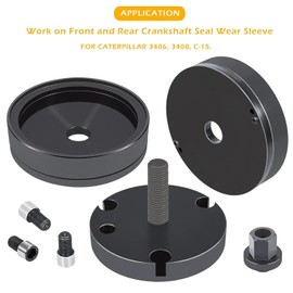 Bonbo 3406 Diesel Front & Rear Crankshaft Seal Wear Sleeve Installer Tool Perfectly Fits for CAT Caterpillar 3406 3408 C-15