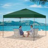 GDY 10x10 Pop Up Canopy Tent with Vents, 3 Adjustable
