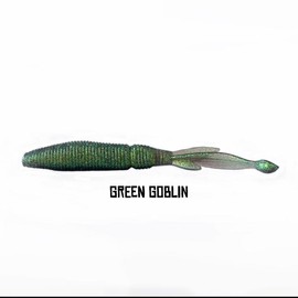 Hoodwink - Southern Salt Bait Company - Soft Plastic Fishing Lures - Color: Green Goblin