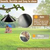 2Pcs Squirrel Flapper, Universal Squirrel Proof Baffle Bird Feed Guard