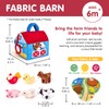hahaland Baby Toys 6-12 Months - Surprise Barn with Stuffed