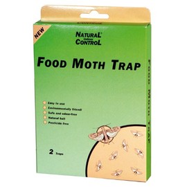 SWISSINNO 1561262 Natural Control Lebensmittel In Ersatz-Klebepads für Mottenfallen, 2 Stück, Beige