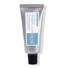 SKÖN Siero Viso, Arctic Waterfalls Hydragel, con'acido ialuronico puro. Idratante ed elasticizzante anti-età. Organic and vegan, per pelli secche e sensibili.