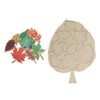 Wooden Leaf Shaped Puzzle Children Party Funny Jigsaw Puzzles Educational