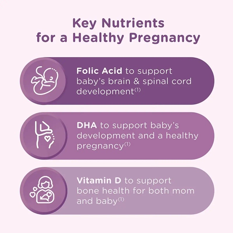 Centrum Multi Vitaminas Prenatal Ácido Fólico Dha