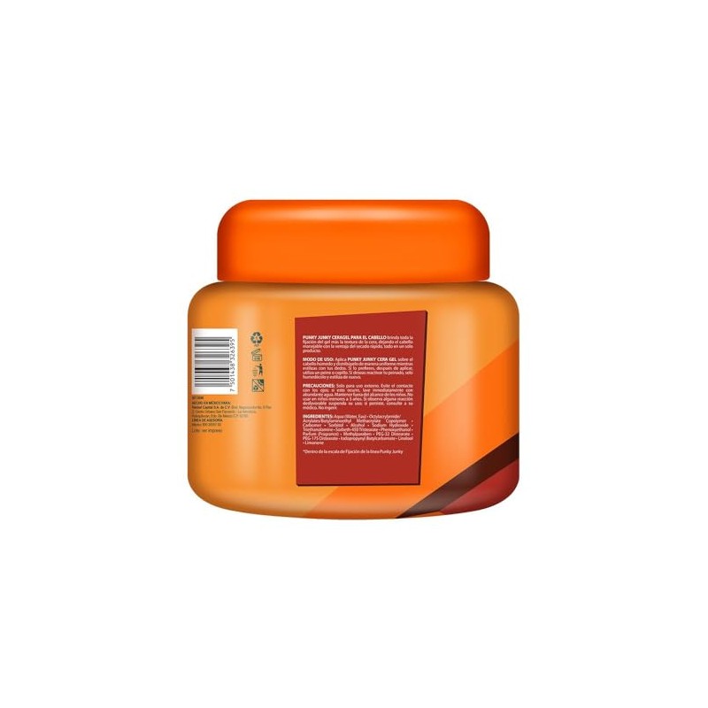 Punky Junky Cera Gel Natural para Cabello, 270 g